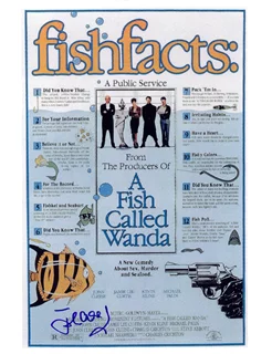 John Cleese autograph