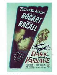 Dark Passage autograph