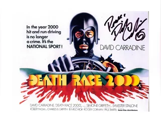 David Carradine autograph