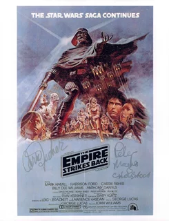 The Empire Strikes Back autograph