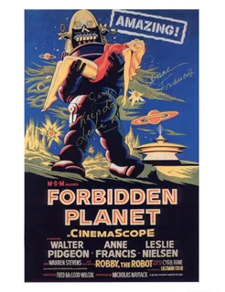 Forbidden Planet autograph