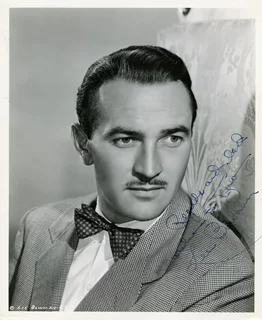 Lee Bowman autograph