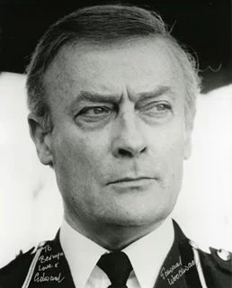 Edward Woodward autograph