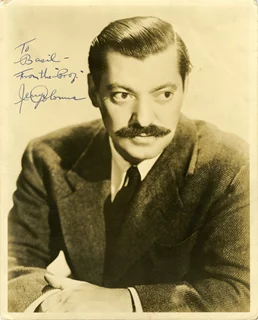 Jerry Colonna autograph