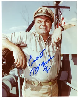 Ernest Borgnine autograph