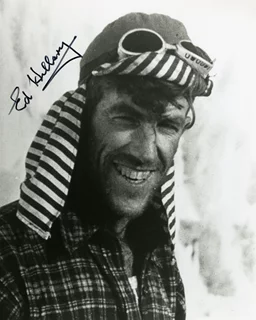 Sir Edmund Hillary autograph