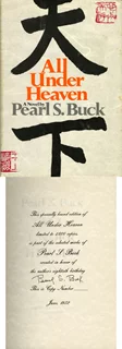 Pearl S. Buck autograph