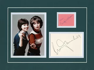 Laverne & Shirley autograph
