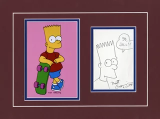 Matt Groening autograph