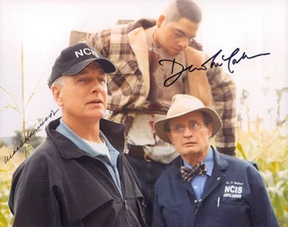 Navy NCIS autograph