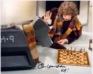 John Leeson autograph