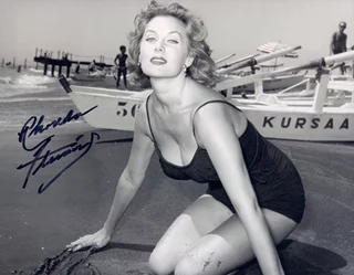 Rhonda Fleming autograph