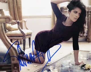 Salma Hayek autograph