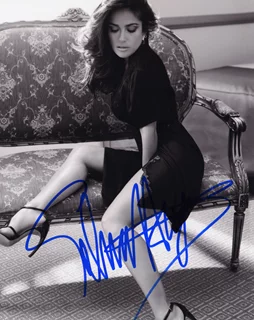 Salma Hayek autograph