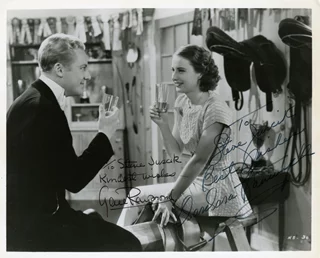 The Woman In Red autograph