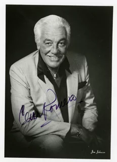 Cesar Romero autograph