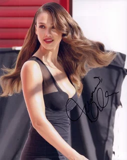 Jessica Alba autograph