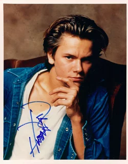 River Phoenix autograph