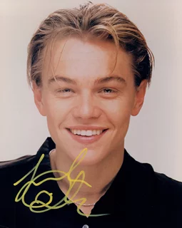 Leonardo DiCaprio autograph