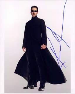 Keanu Reeves autograph