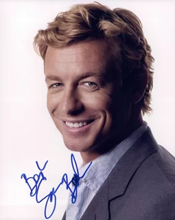 Simon Baker autograph