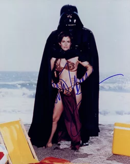 Carrie Fisher autograph