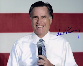 Mitt Romney autograph