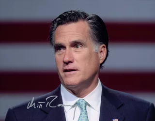 Mitt Romney autograph