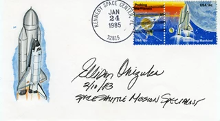 Ellison Onizuka autograph