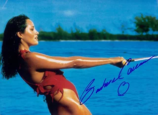 Barbara Carrera autograph