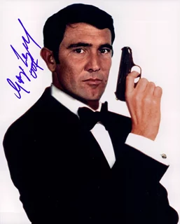 George Lazenby autograph