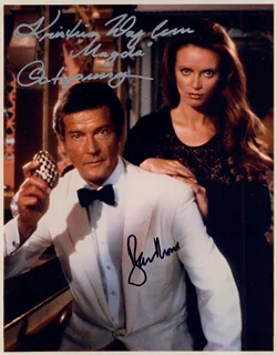 James Bond's Octopussy autograph