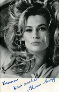 Alison Doody autograph