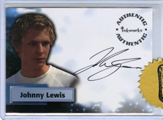 Johnny Lewis autograph