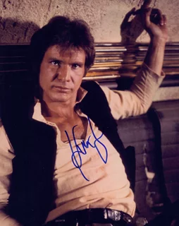 Harrison Ford autograph