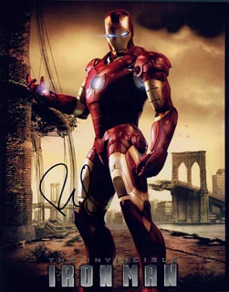 Robert Downey, Jr. autograph