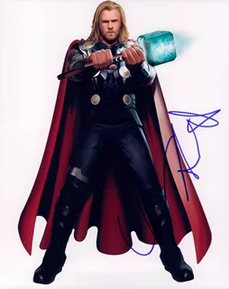 Chris Hemsworth autograph