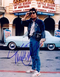 Michael J. Fox autograph