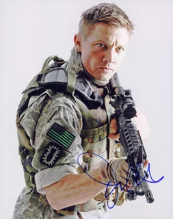 Jeremy Renner autograph