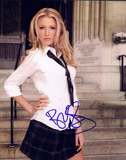 Blake Lively autograph