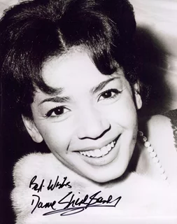 Shirley Bassey autograph