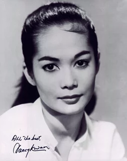 Nancy Kwan autograph