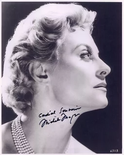 Michele Morgan autograph