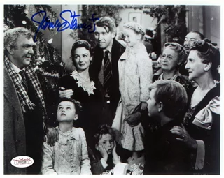 James Stewart autograph