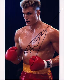 Dolph Lundgren autograph