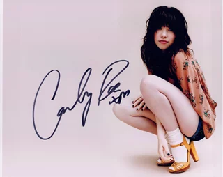 Carly Rae Jepsen autograph