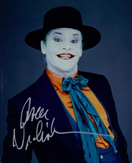 Jack Nicholson autograph