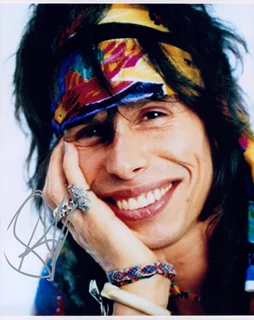 Steven Tyler autograph