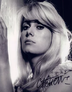 Catherine Deneuve autograph
