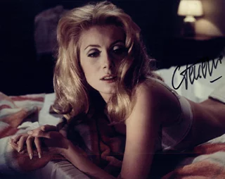 Catherine Deneuve autograph